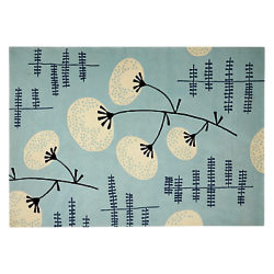 MissPrint Denver Rug, Duck Egg Blue